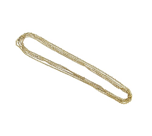 Lot 92 - A belcher chain