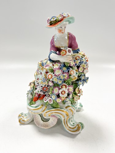Lot 111 - A Bow porcelain  figure, circa 1760