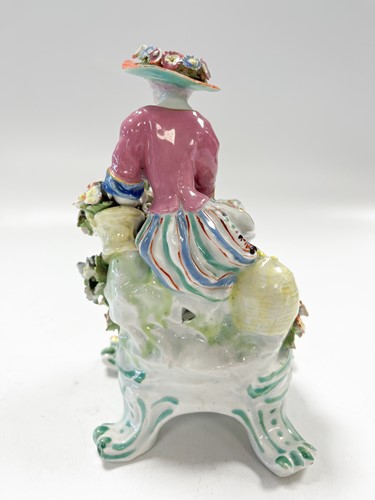 Lot 111 - A Bow porcelain  figure, circa 1760