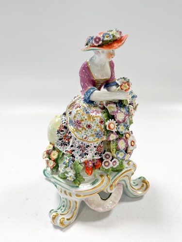 Lot 111 - A Bow porcelain  figure, circa 1760