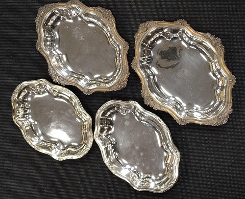Lot 292 - A collection of silver plated wares including...