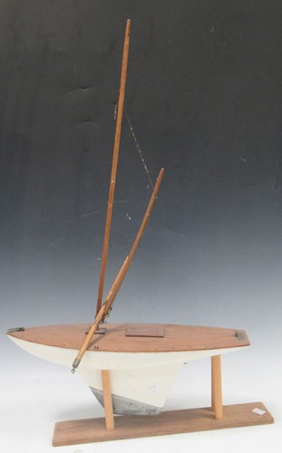 Lot 196 - A vintage pond yacht by Gamages, London, with...