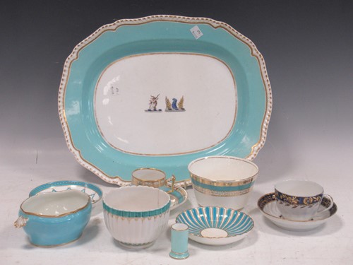 Lot 127 - A collection of 19th century English porcelain...