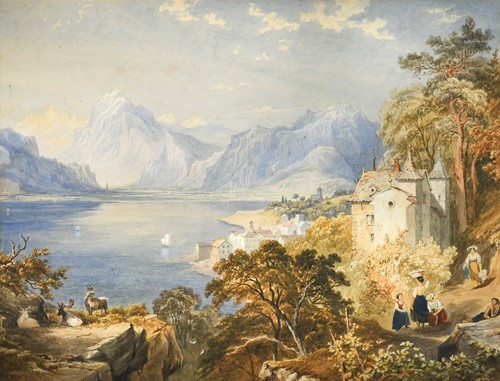 Lot 213 - Attributed to William Collingwood Smith RWS (British, 1815-1887)