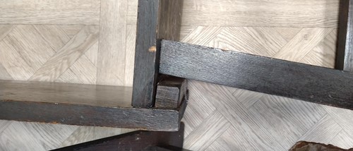 Lot 232 - A pair of Glasgow School oak side chairs