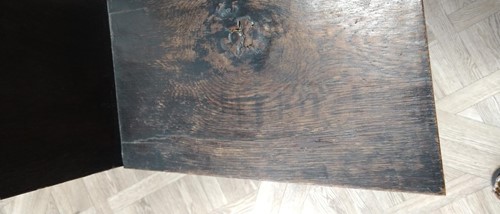 Lot 232 - A pair of Glasgow School oak side chairs