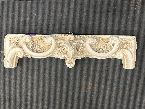 Lot 475 - A composite white painted architectural...