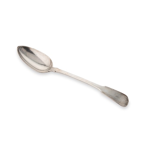 Lot 358 - A George IV silver basting spoon