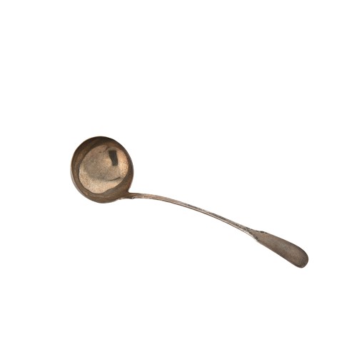 Lot 440 - Newcastle - A George IV silver soup ladle