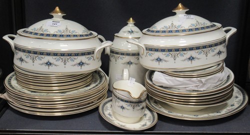 Lot 141 - Grasmere Minton part dinner service, with 8...