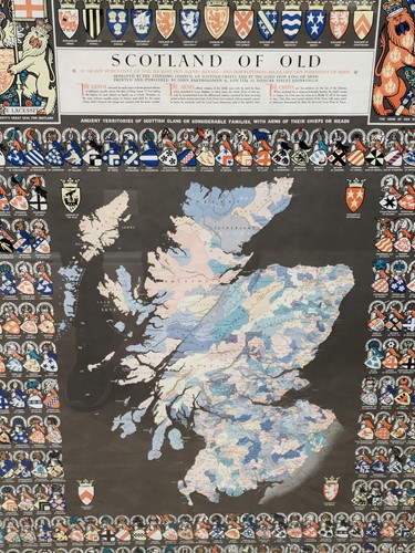 Lot 460 - Scotland of Old - Scottish Clans, Considerable Families and Local Principalities Poster