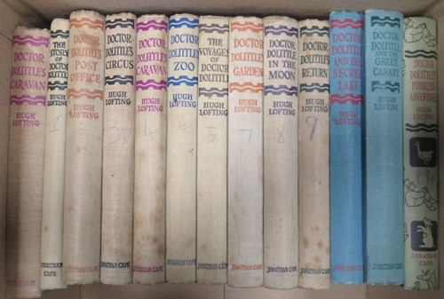 Lot 244 - A collection of Dr Doolittle books (including...