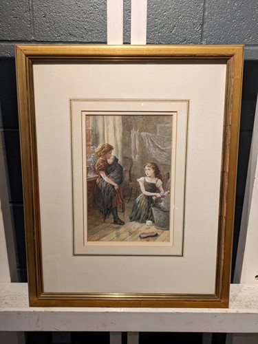 Lot 417 - Charles Joseph Staniland RI (British. 1838-1916)