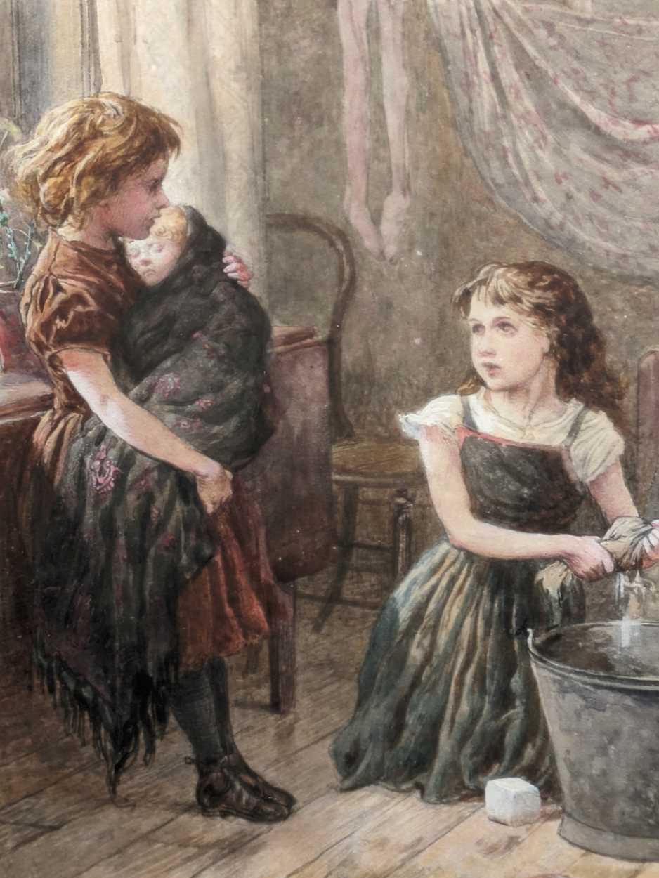 Lot 417 - Charles Joseph Staniland RI (British. 1838-1916)