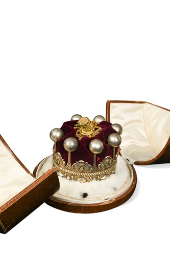 Lot 294 - A Countess' silver-gilt coronet, by Hunt & Roskell Ltd., 1902