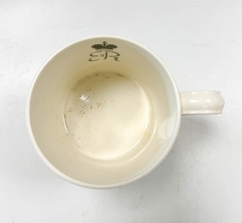 Lot 41 - Eric Ravilious for Wedgwood, a Queen Elizabeth II commemorative coronation mug, 1953