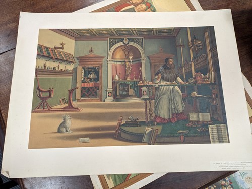 Lot 317 - Thirteen Unframed Arundel Society Chromolithographs