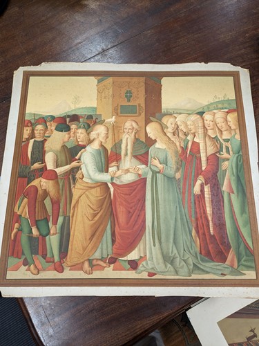 Lot 317 - Thirteen Unframed Arundel Society Chromolithographs