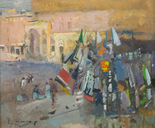 Lot 584 - Fred Cuming RA, NEAC, Hon RBA, Hon ROI (1930-2022)