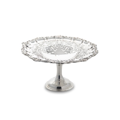 Lot 438 - Chester - A George V silver tazza