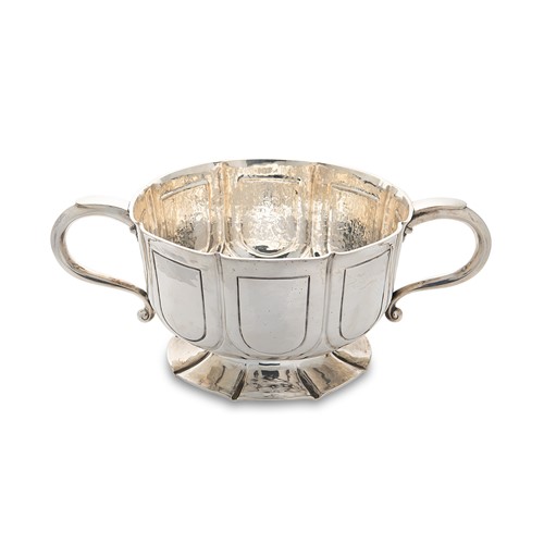 Lot 403 - An Edward VII silver two handled bowl