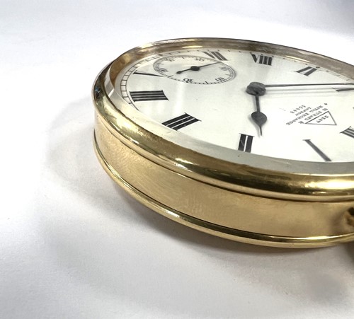 Lot 229 - Dent, London - An early 20th century 18ct gold open faced pocket watch