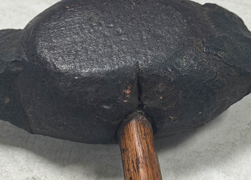 Lot 673 - A primitive stone axe head, likely of American origin