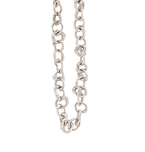 Lot 2 - Graham Watling - A Sterling silver necklace