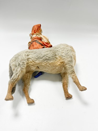 Lot 191 - A German model of Little Red Riding Hood and the Wolf, early 20th century