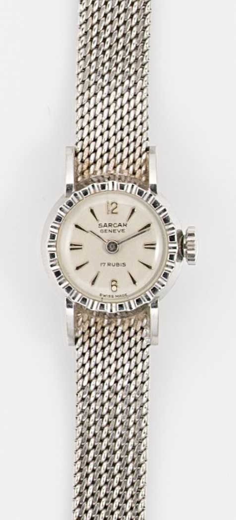 Montre Mécanique SARCAR Genève Vintage - Mouvement Manuel 17 Rubis - Boîtier Carré 18mm
