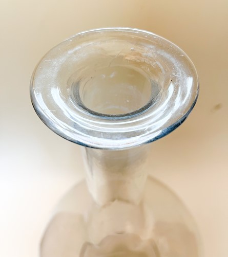 Lot 159 - A composed pair of glass chemist carboys, 19th century