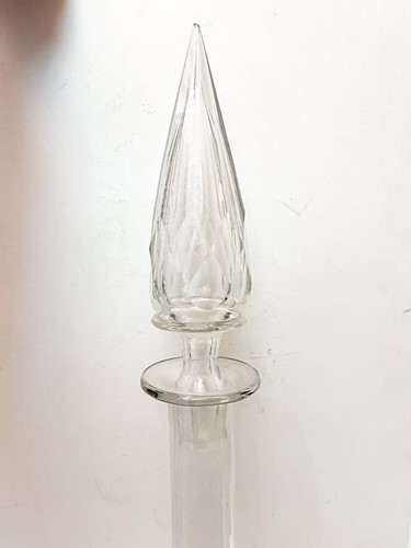 Lot 159 - A composed pair of glass chemist carboys, 19th century