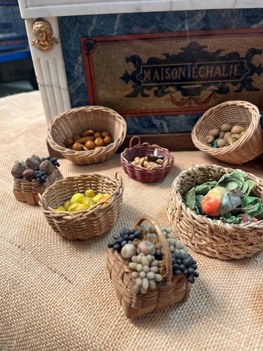 Lot 241 - A miniature French butcher's counter