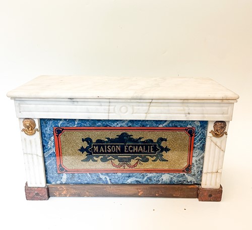 Lot 241 - A miniature French butcher's counter