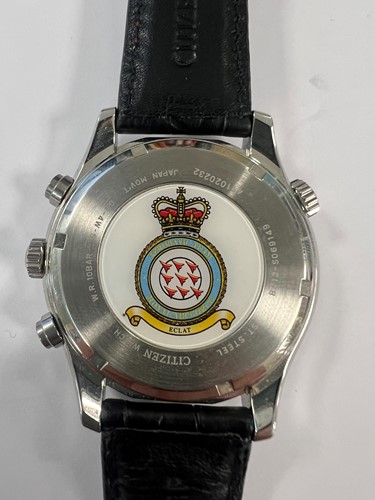 Lot 254 - Citizen - A steel 'Eco Drive Red Arrows Limited Edition' chronograph wristwatch