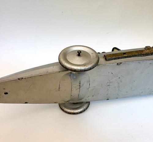 Lot 168 - Buffalo Toys tinplate model 'Silver Bullet' speed car, American, circa 1930