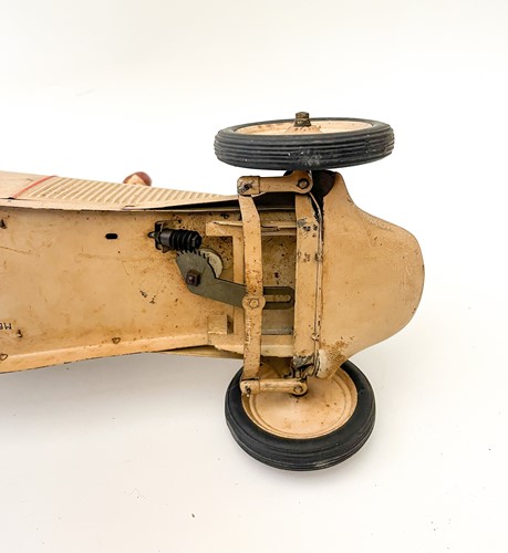 Lot 169 - JEP (France) clockwork model toy race car, 1930s