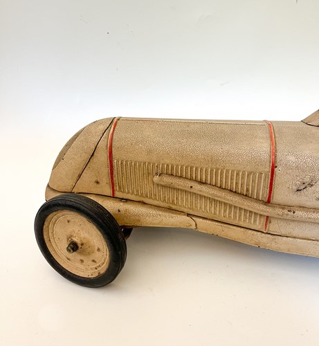 Lot 169 - JEP (France) clockwork model toy race car, 1930s