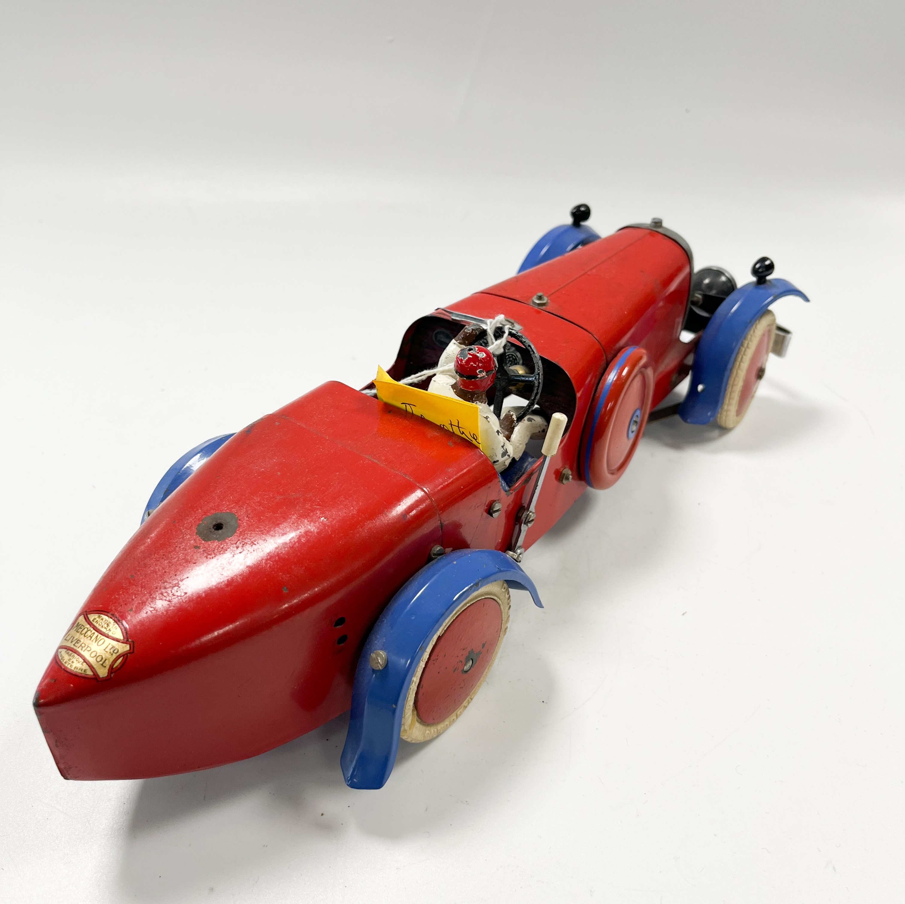 Rare Plan de remontage Voiture MECCANO Car Constructor n°2 en l'état - Collection