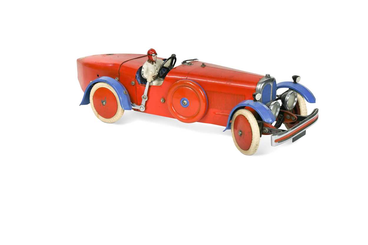RARE MECCANO CONSTRUCTOR N°2 1930 Voiture De Course Bleu/Blanc/Rouge EUR 715,00 - FR