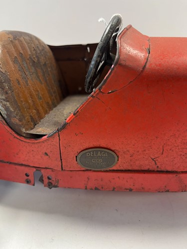 Lot 173 - JEP (France) clockwork model Delage racing car,  "Champion du Monde"