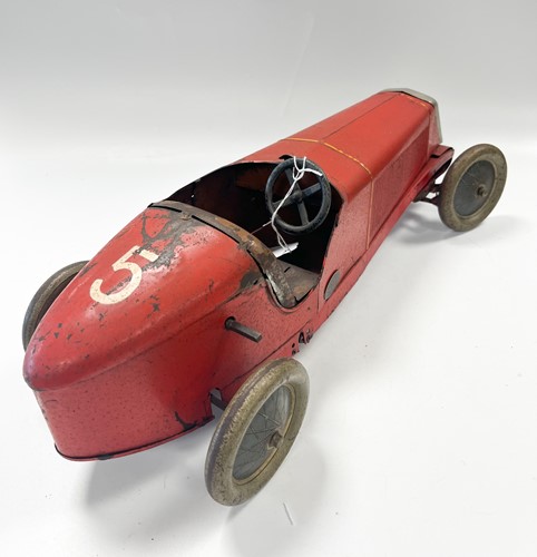 Lot 173 - JEP (France) clockwork model Delage racing car,  "Champion du Monde"