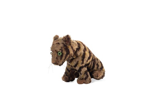 Lot 193 - A stuffed tiger toy, early 20th century