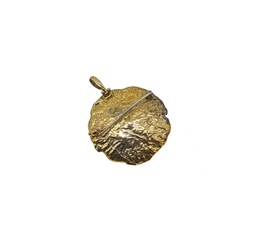 Lot 13 - A late 20th century 18ct gold zodiac pendant/brooch