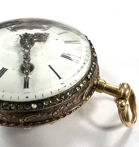 Lot 181 - Romilly, Paris - An 18th century open faced pocket watch