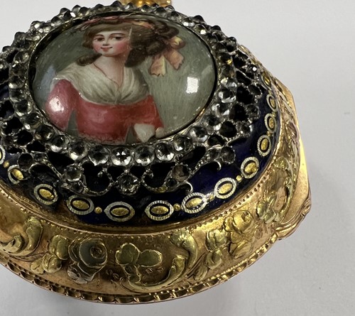 Lot 181 - Romilly, Paris - An 18th century open faced pocket watch