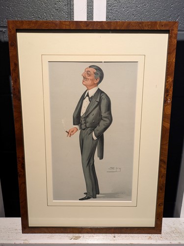 Lot 316 - A group of fifteen Spy cartoons, 32cm x 18cm...
