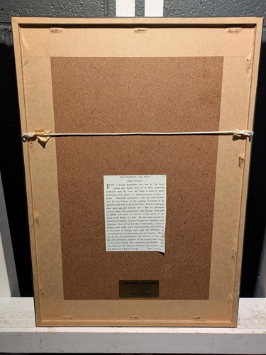Lot 316 - A group of fifteen Spy cartoons, 32cm x 18cm...