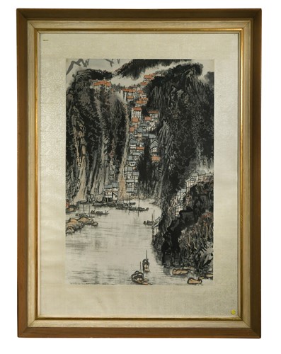 Lot 60 - Sung Wen Chi (Chinese 20th century)