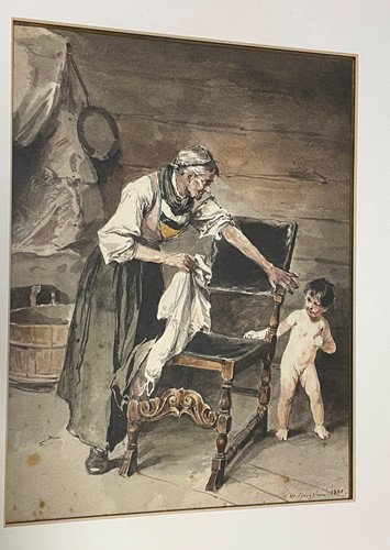 Lot 355 - Niles Nielson Bergslien (Norwegian, 1853-1928)
